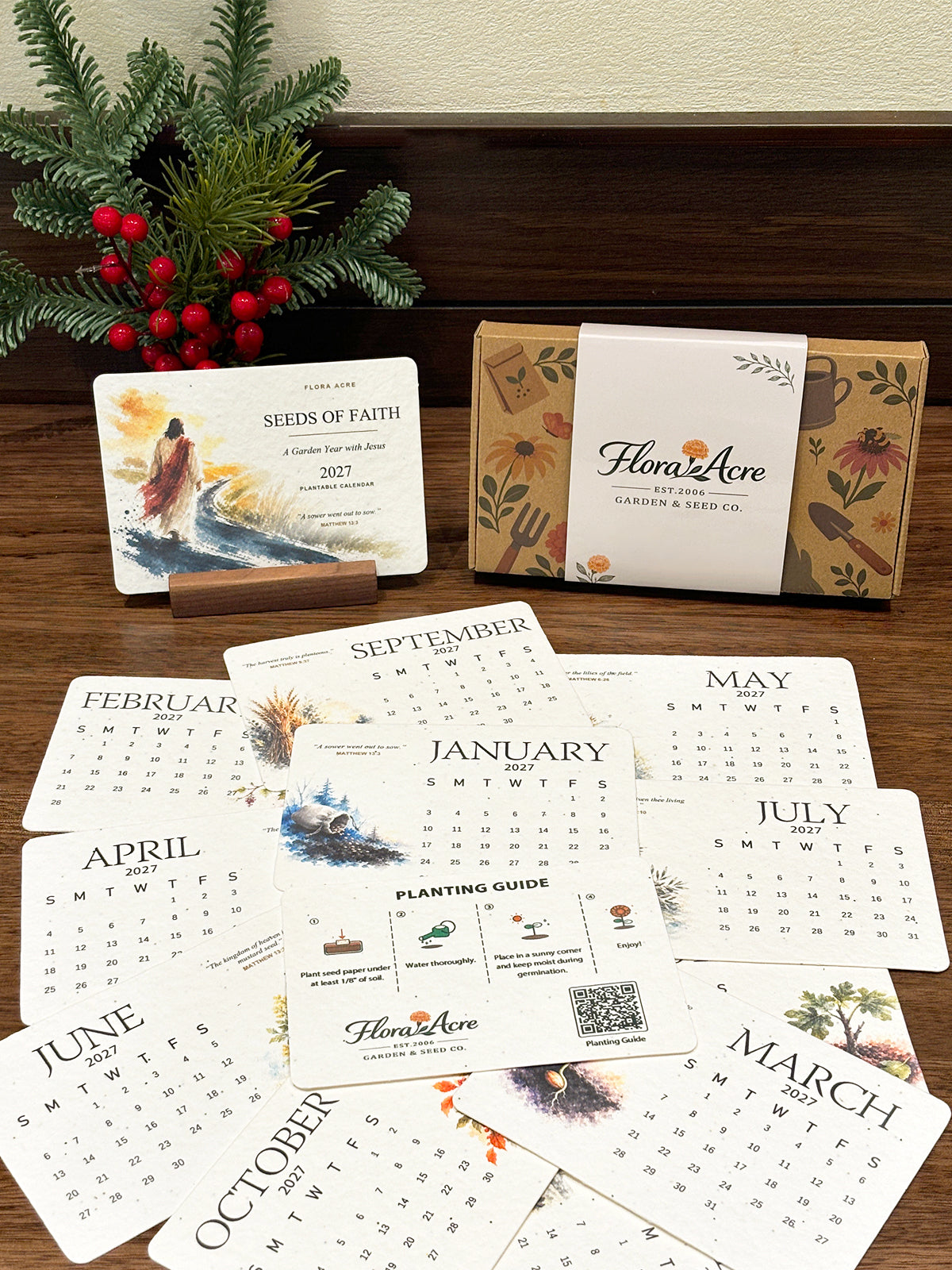 ✨Labor Day Pre-Sale 45% OFF🌱Eco-Friendly Plantable Seed Calendar 2027
