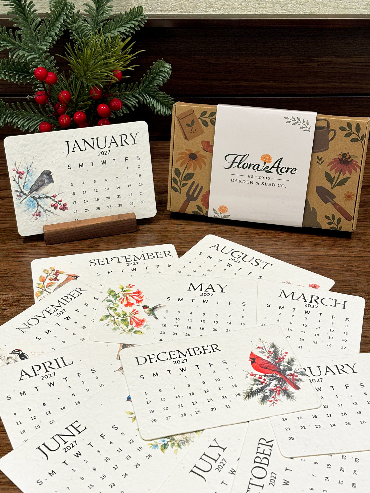 ✨Labor Day Pre-Sale 45% OFF🌱Eco-Friendly Plantable Seed Calendar 2027