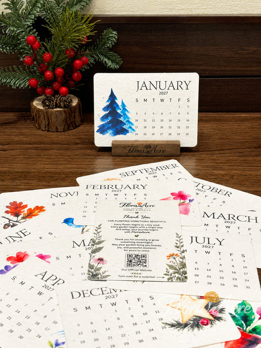 ✨Labor Day Pre-Sale 45% OFF🌱Eco-Friendly Plantable Dream Seed Calendar 2027
