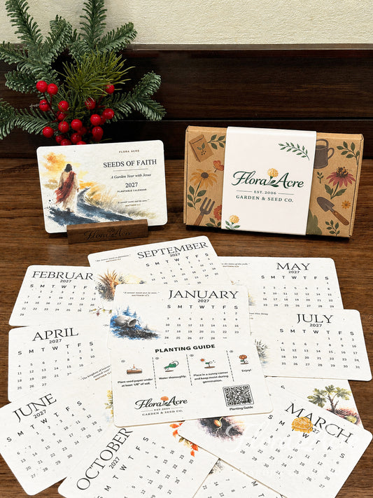 ✨Labor Day Pre-Sale 45% OFF🌱Eco-Friendly Plantable Faith Seed Calendar 2027