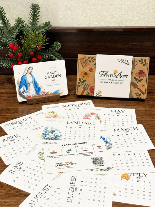 ✨Labor Day Pre-Sale 45% OFF🌱Eco-Friendly Plantable Grace Seed Calendar 2027