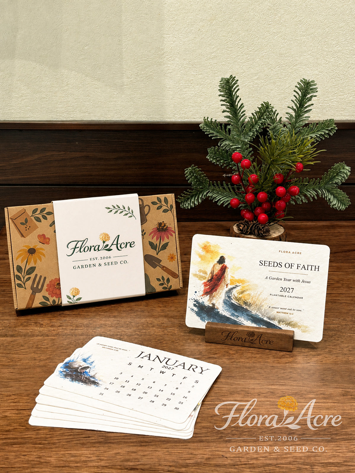 ✨Labor Day Pre-Sale 45% OFF🌱Eco-Friendly Plantable Faith Seed Calendar 2027
