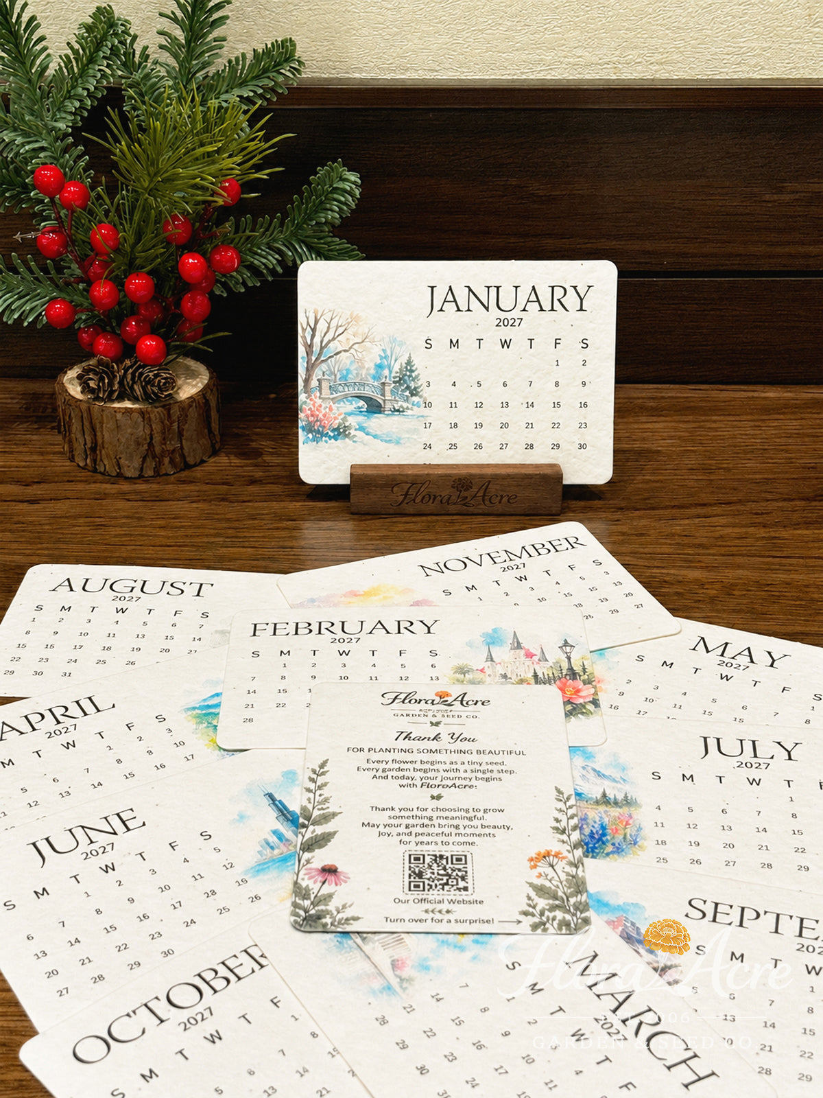 ✨Labor Day Pre-Sale 45% OFF🌱Eco-Friendly Plantable Journey Seed Calendar 2027