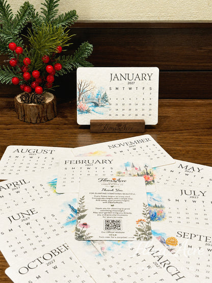 ✨Labor Day Pre-Sale 45% OFF🌱Eco-Friendly Plantable Journey Seed Calendar 2027