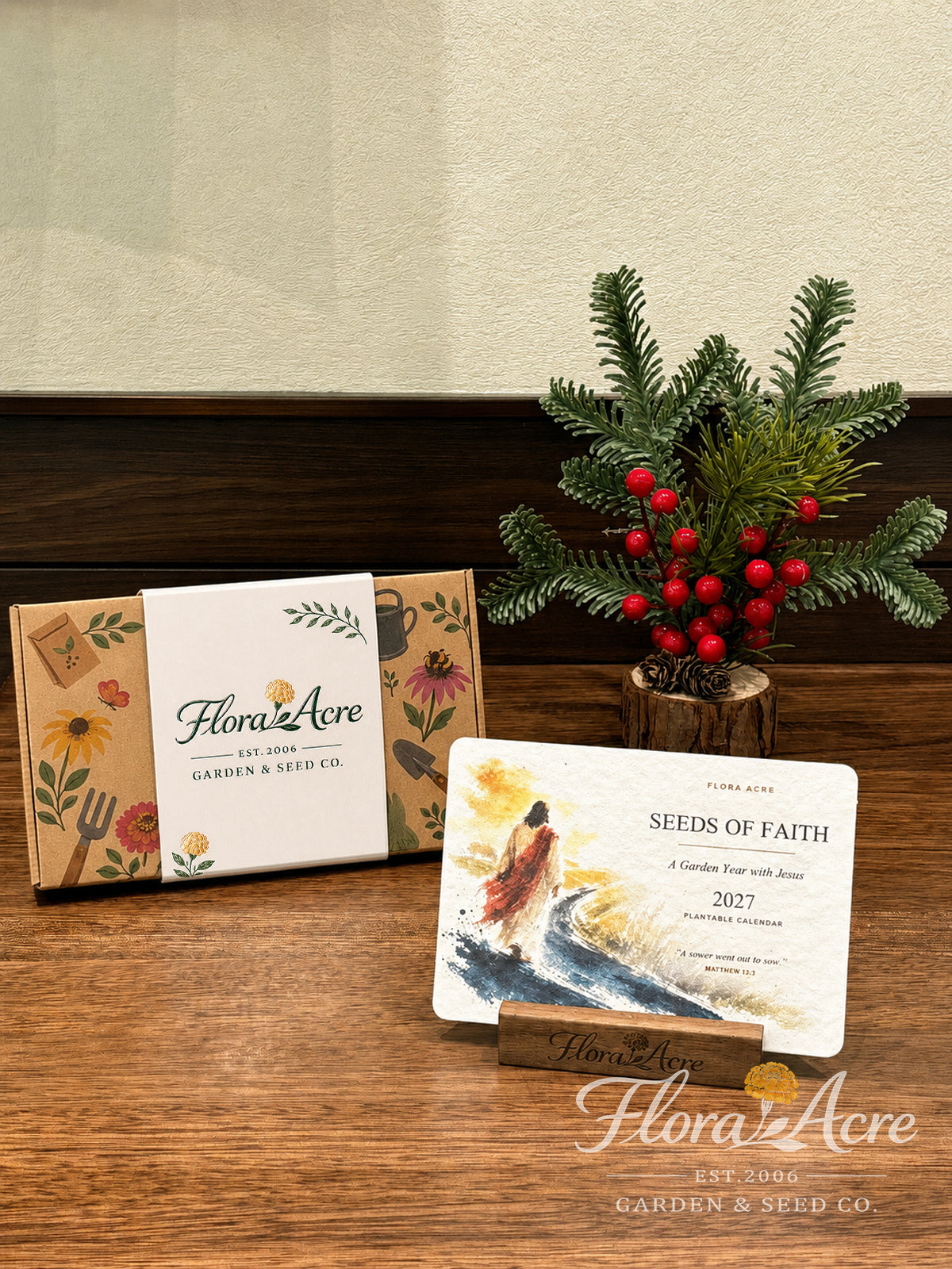 ✨Labor Day Pre-Sale 45% OFF🌱Eco-Friendly Plantable Faith Seed Calendar 2027