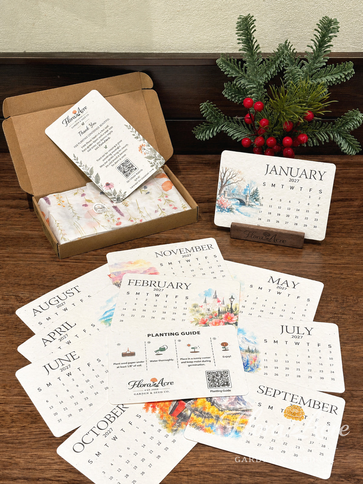 ✨Labor Day Pre-Sale 45% OFF🌱Eco-Friendly Plantable Journey Seed Calendar 2027