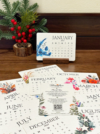 ✨Labor Day Pre-Sale 45% OFF🌱Eco-Friendly Plantable Verdance Seed Calendar 2027