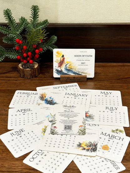 ✨Labor Day Pre-Sale 45% OFF🌱Eco-Friendly Plantable Faith Seed Calendar 2027