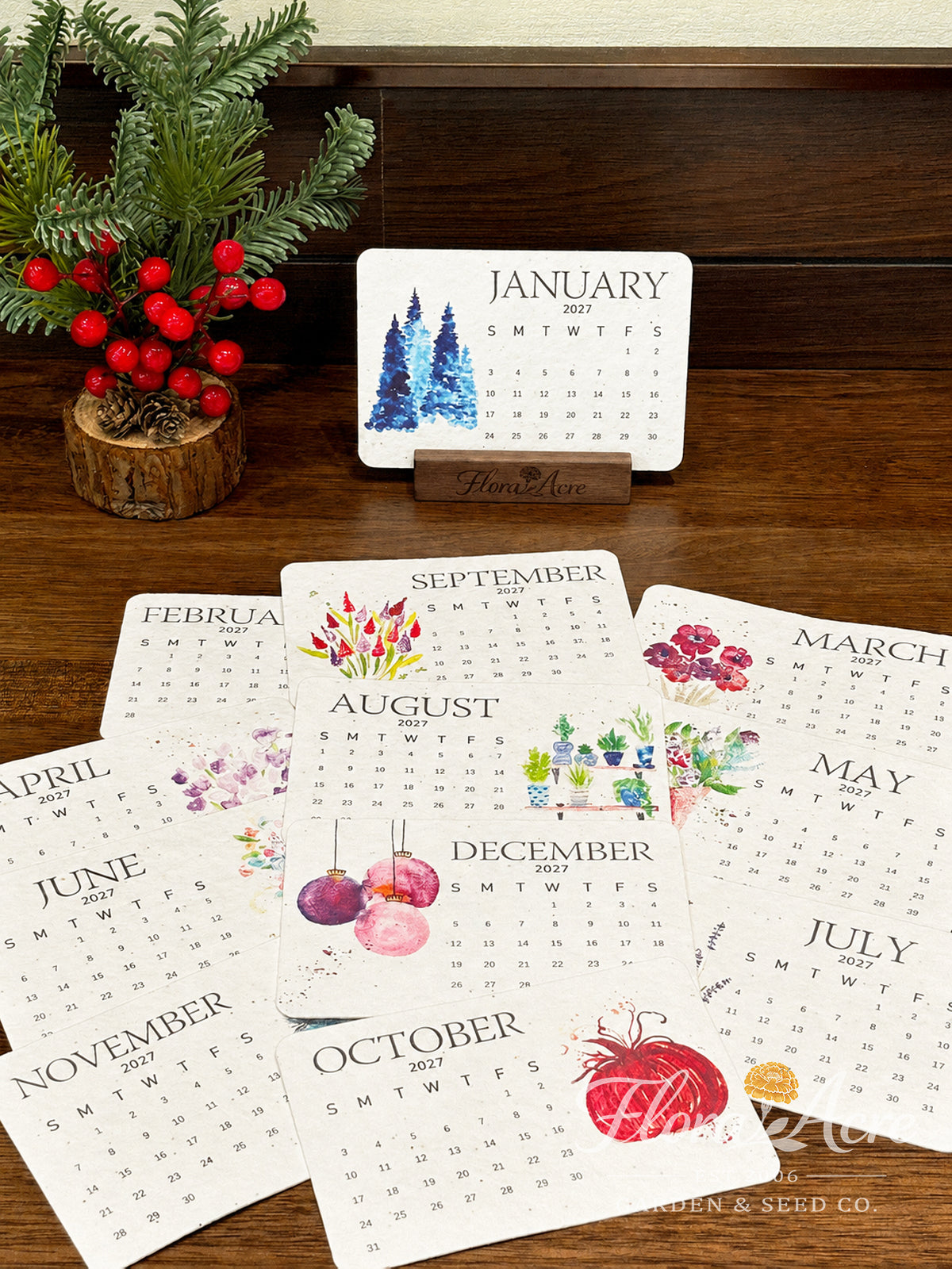 ✨Labor Day Pre-Sale 45% OFF🌱Eco-Friendly Plantable Timeless Seed Calendar 2027