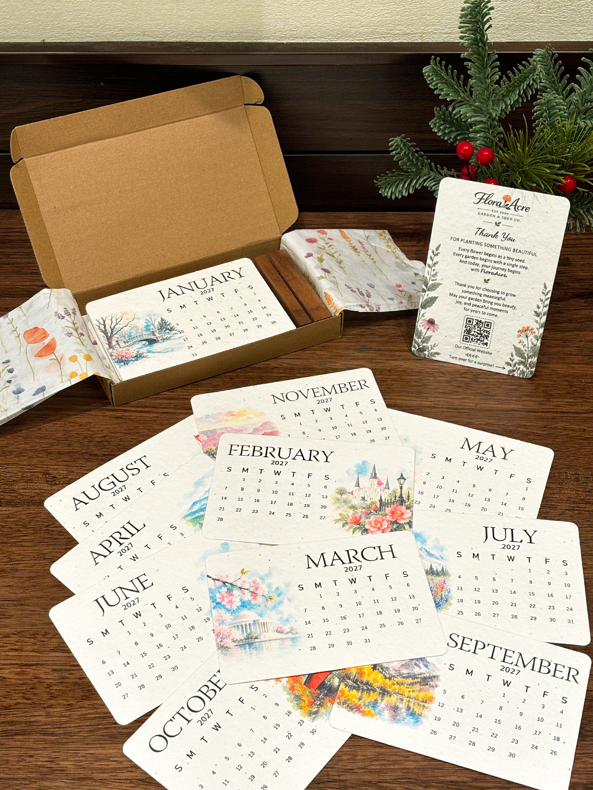 ✨Labor Day Pre-Sale 45% OFF🌱Eco-Friendly Plantable Seed Calendar 2027
