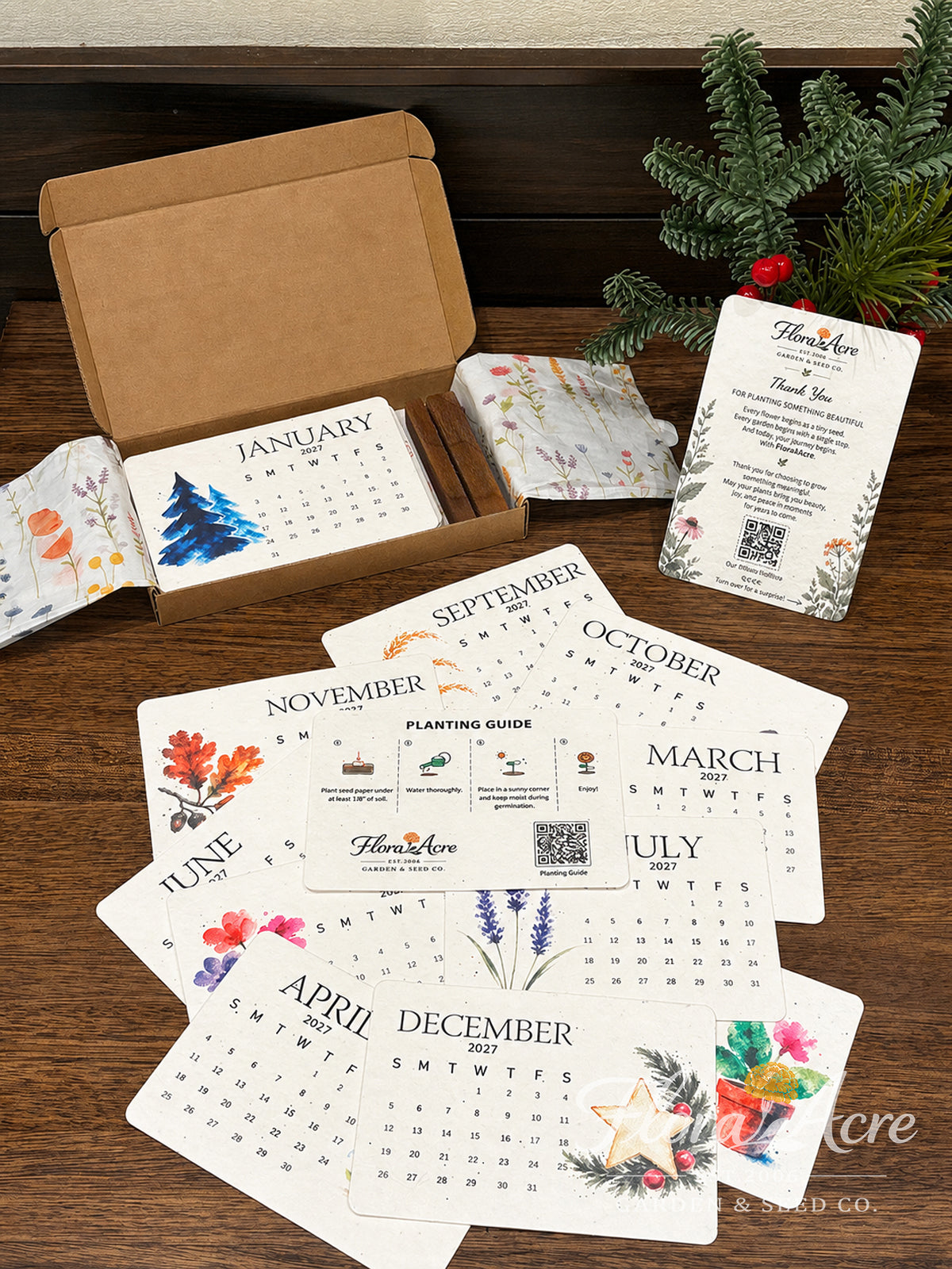 ✨Labor Day Pre-Sale 45% OFF🌱Eco-Friendly Plantable Dream Seed Calendar 2027