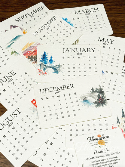 ✨Labor Day Pre-Sale 45% OFF🌱Eco-Friendly Plantable Adventure Seed Calendar 2027