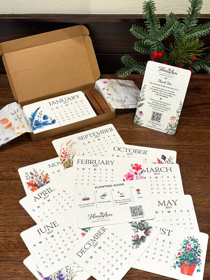 ✨Labor Day Pre-Sale 45% OFF🌱Eco-Friendly Plantable Verdance Seed Calendar 2027
