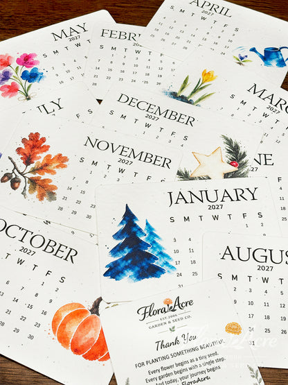 ✨Labor Day Pre-Sale 45% OFF🌱Eco-Friendly Plantable Dream Seed Calendar 2027