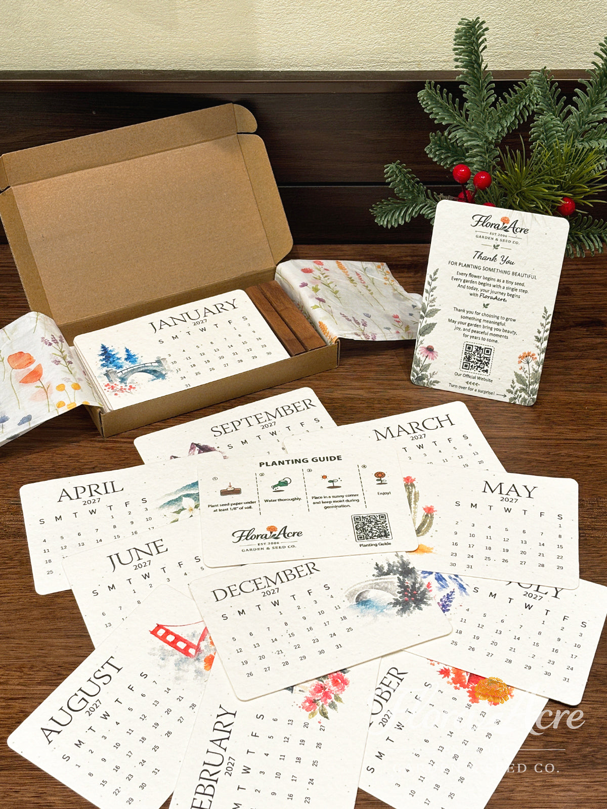 ✨Labor Day Pre-Sale 45% OFF🌱Eco-Friendly Plantable Adventure Seed Calendar 2027