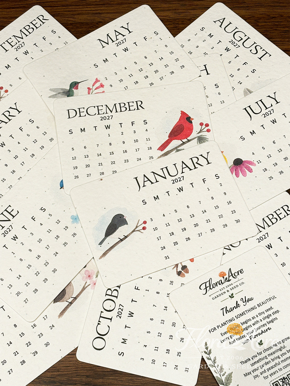 ✨Labor Day Pre-Sale 45% OFF🌱Eco-Friendly Plantable Harmony Seed Calendar 2027