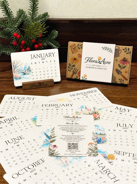 ✨Labor Day Pre-Sale 45% OFF🌱Eco-Friendly Plantable Journey Seed Calendar 2027