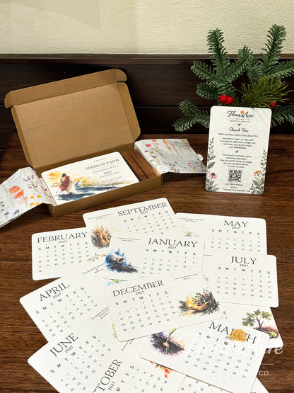 ✨Labor Day Pre-Sale 45% OFF🌱Eco-Friendly Plantable Faith Seed Calendar 2027